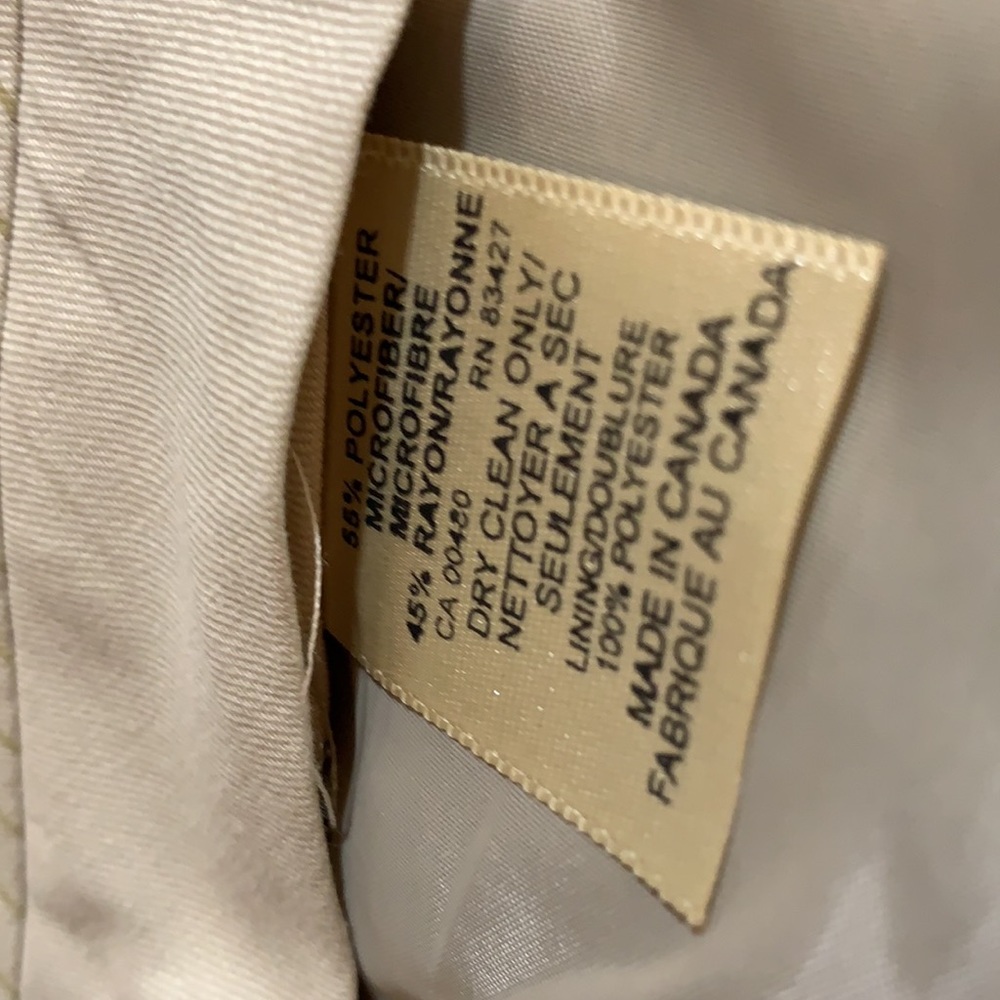 NEIMAN MARCUS DESIGNER COLLECTION PANTS 42 TAUPE - Picture 11 of 11